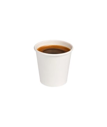 Bicchieri da Caffè in Carta Bianchi