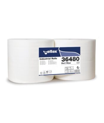 Bobine carta goffrata Dart Wipe 800 strappi 2 veli Celtex